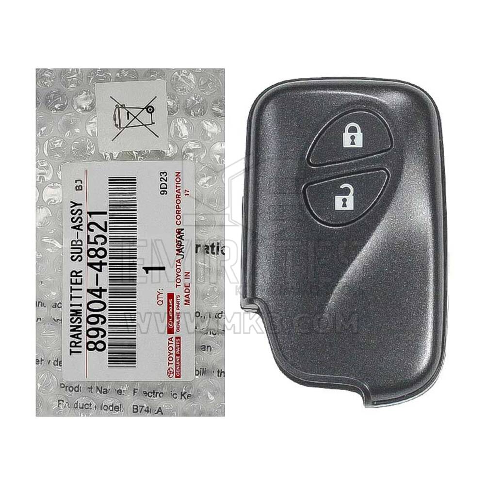 Brand New Lexus CT200 2011-2014 Genuine/OEM Smart Remote Key 2 Buttons 433MHz FSK 89904-48521 8990448521 | Chaves dos Emirados