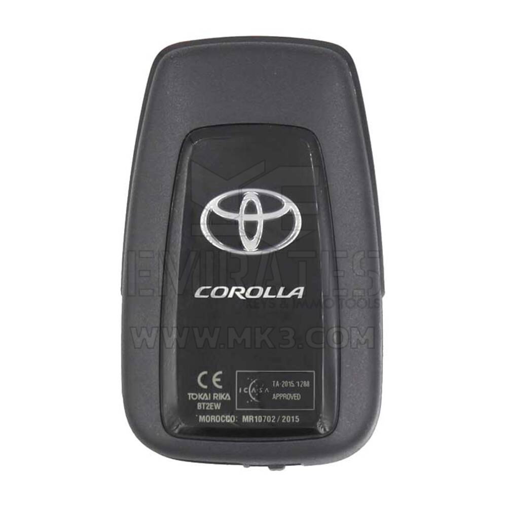 Clé à distance intelligente Toyota Corolla 2018 433 MHz 89904-02100 | MK3