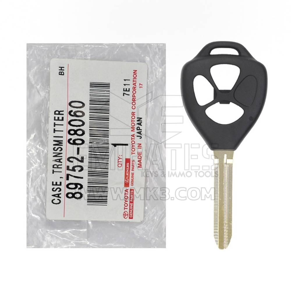 Carcasa de llave remota original/OEM para Toyota Rav4 Warda con chip G, 3 botones, número de pieza OEM: 89752-68060 | Cayos de los Emiratos