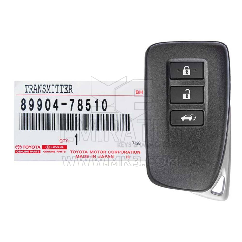 Brand New Lexus LX570 2016-2019 Genuine/OEM Smart Remote Key 3 Buttons 315MHz 89904-78510 8990478510 | Emirates Keys