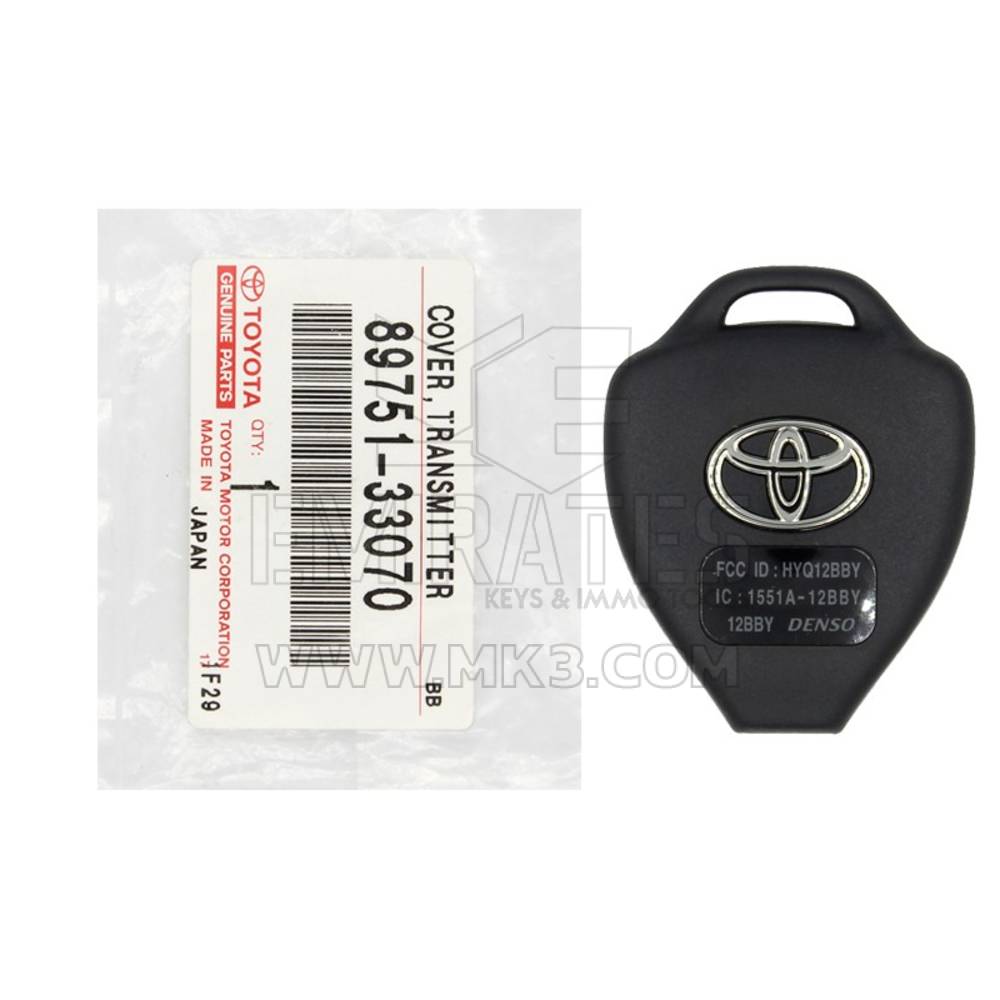 Оригинальная оболочка дистанционного ключа Toyota Warda 89751-33070 | МК3
