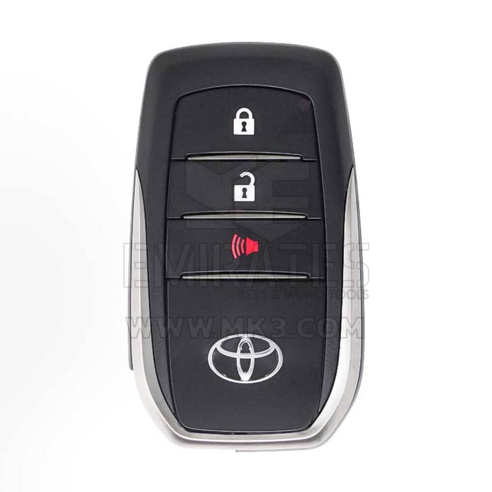 Toyota Land Cruiser 2018-2019 controle remoto original 3 botões 433MHz 89904-60M40