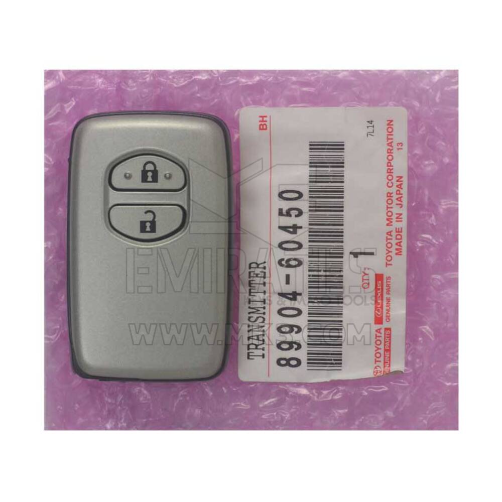 Toyota Land Cruiser 2009-2015 telecomando Smart Key originale/OEM 2 pulsanti 315 MHz ASK 89904-60450 8990460450 | Chiavi degli Emirati