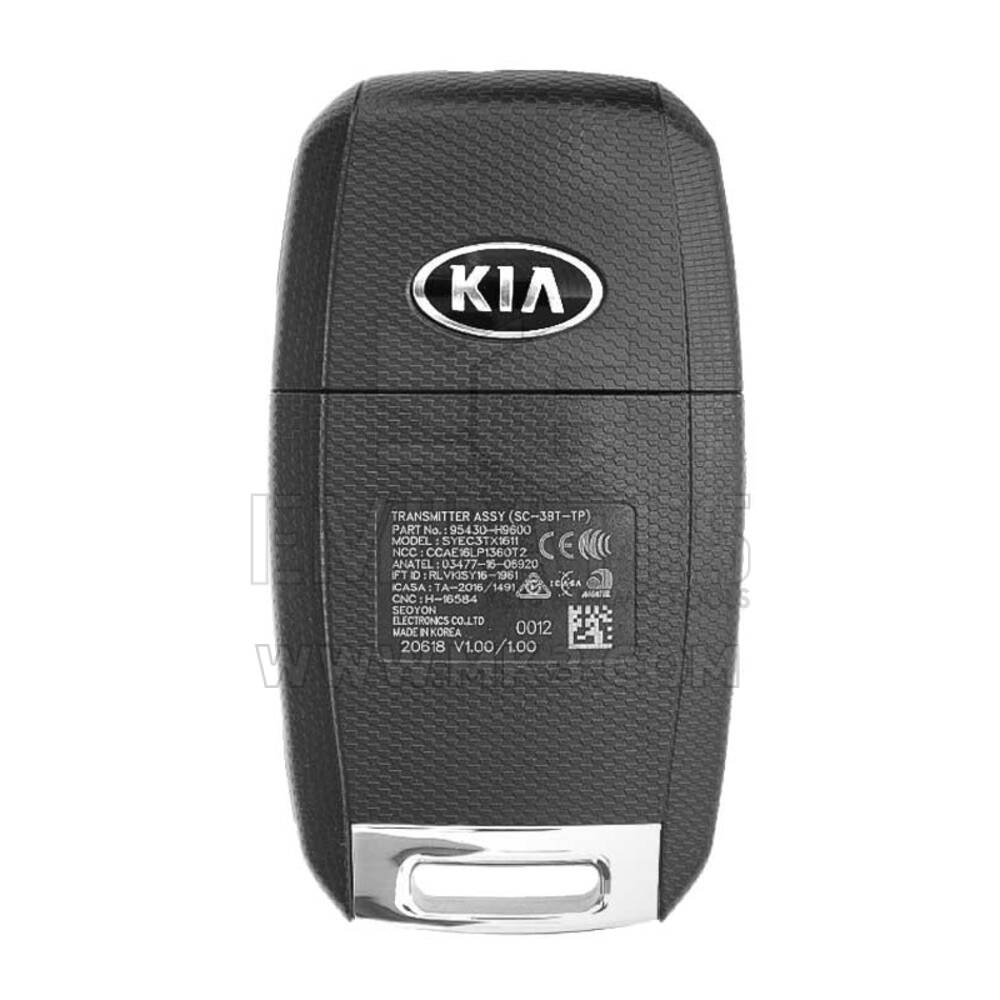 KIA Rio 2018 выкидной ключ с дистанционным управлением 3 кнопки 433 МГц 95430-H9600 | MK3