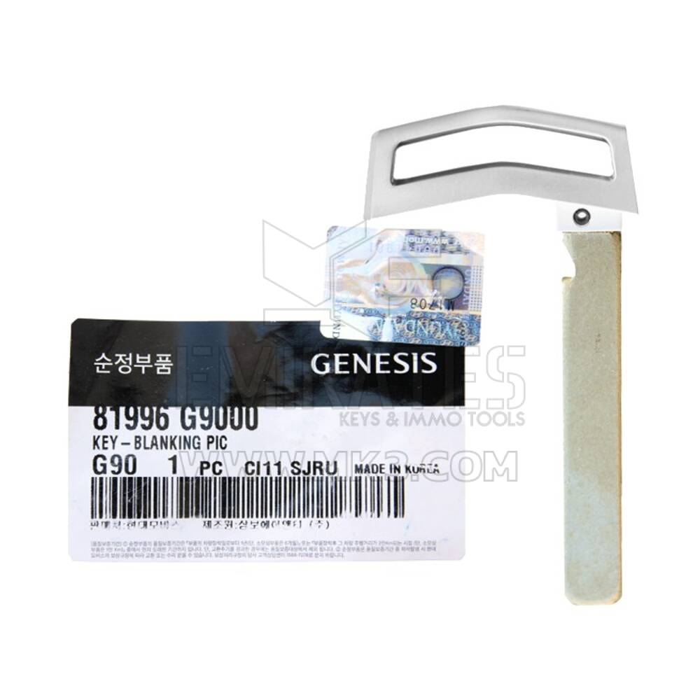 Genesis Genuine Smart Key Remote Blade 81996-B1500 | MK3
