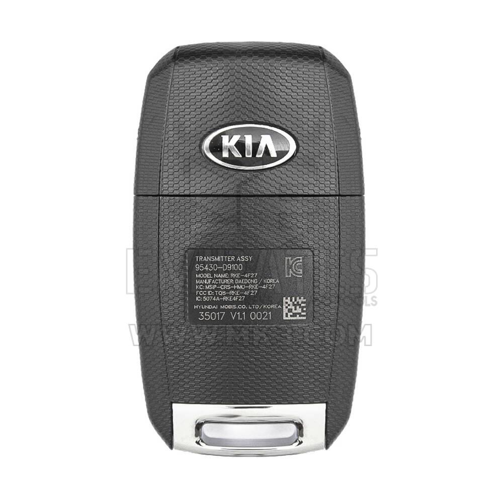 KIA Sportage 2016 Flip Remote Key 433MHz 95430-D9100 | mk3