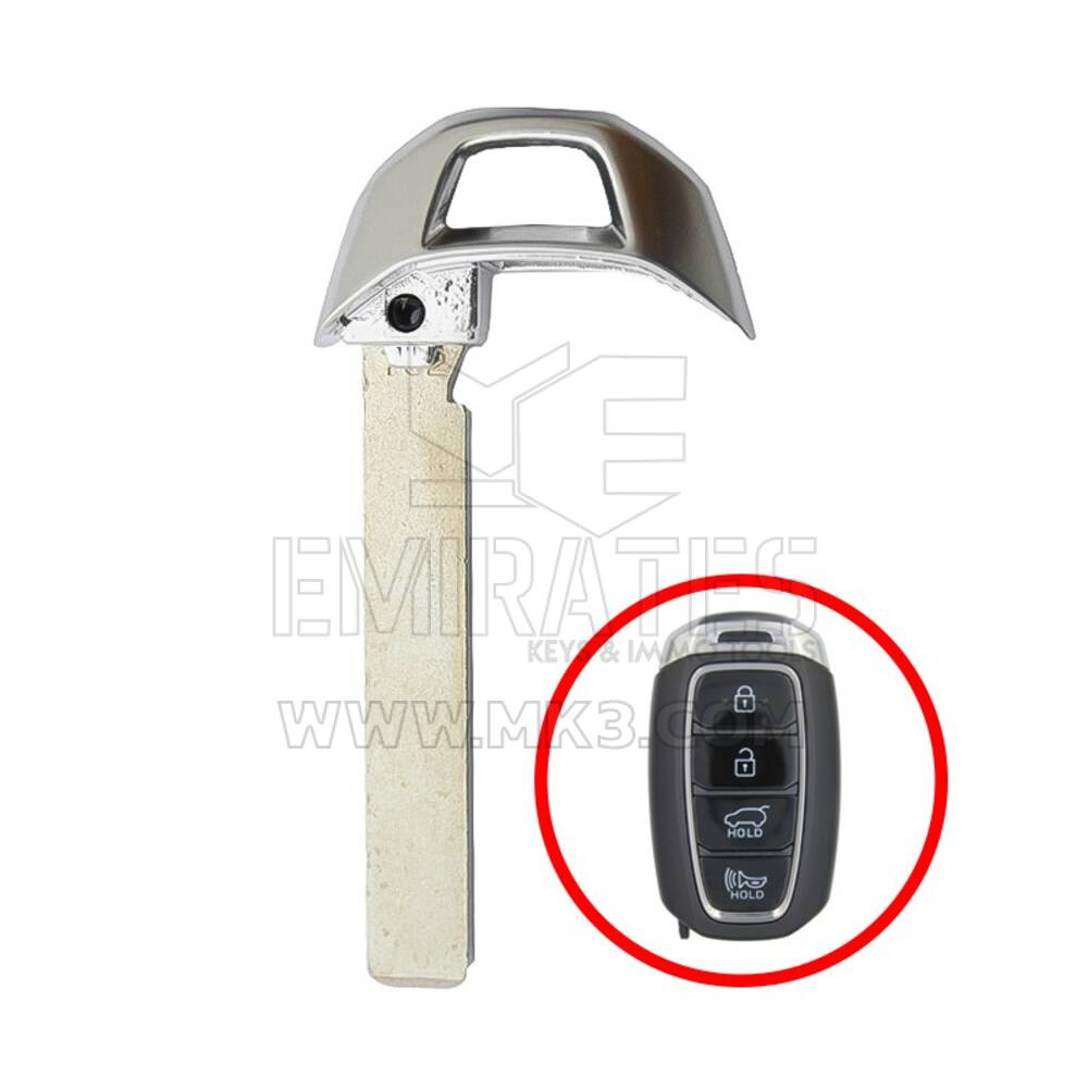 Hyundai Kona 2018-2019 Lame de télécommande d'origine Smart Key 81996-J9020