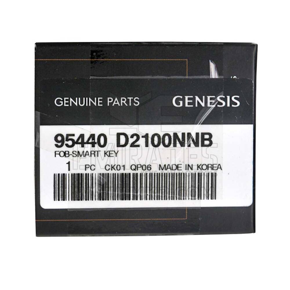 NOVA Chave Remota Inteligente Genesis 2017-2018 Genuína/OEM 3 Botões 433MHz 95440-D2100NNB 95440D2100NNB, FCCID: SVI-HIFG03 | Chaves dos Emirados