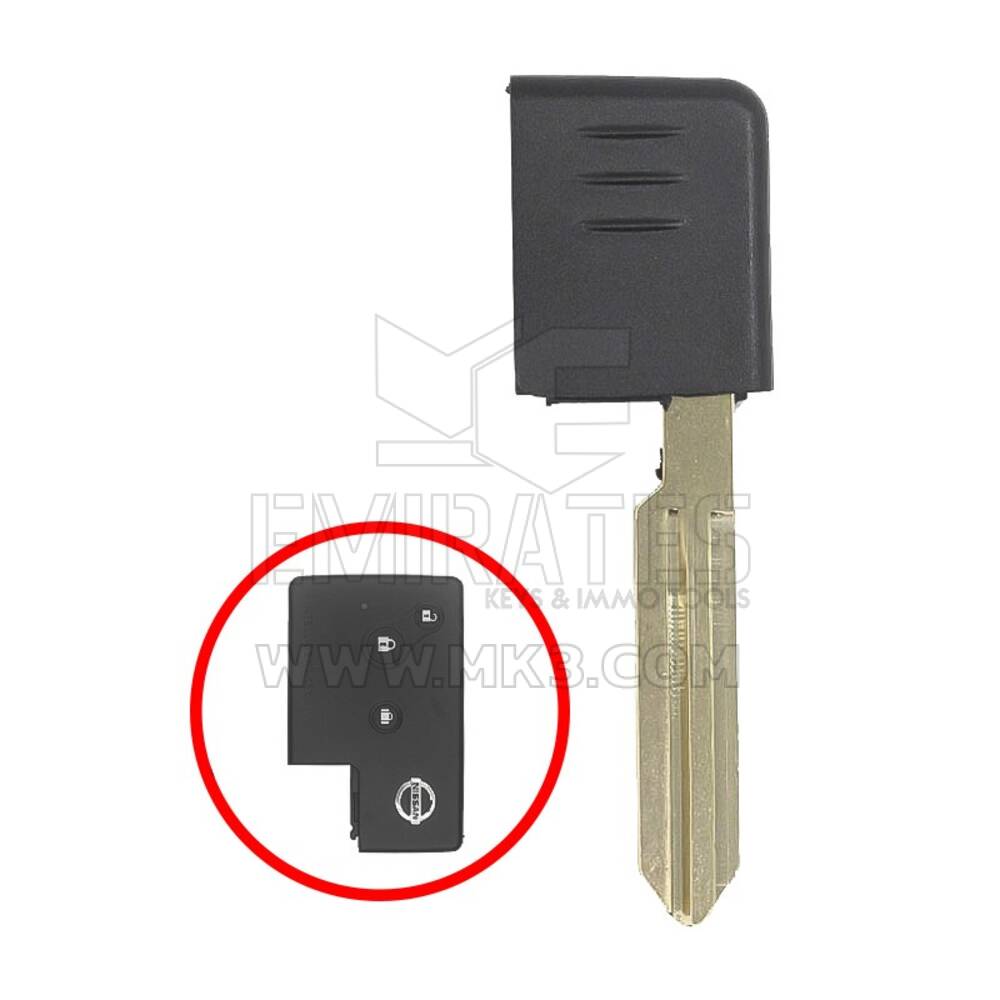 Lama di emergenza Nissan NSN14 per Smart Remote Key