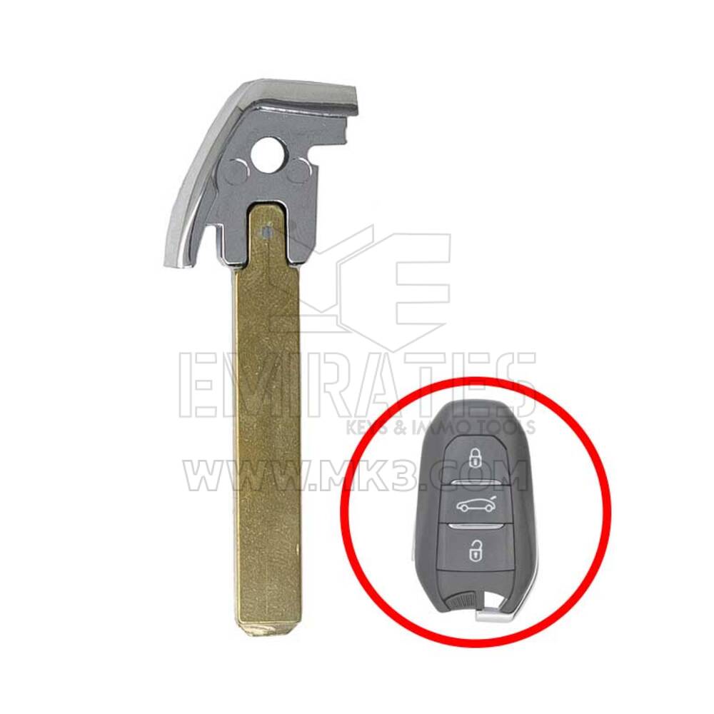 Hoja remota de llave inteligente Peugeot VA2