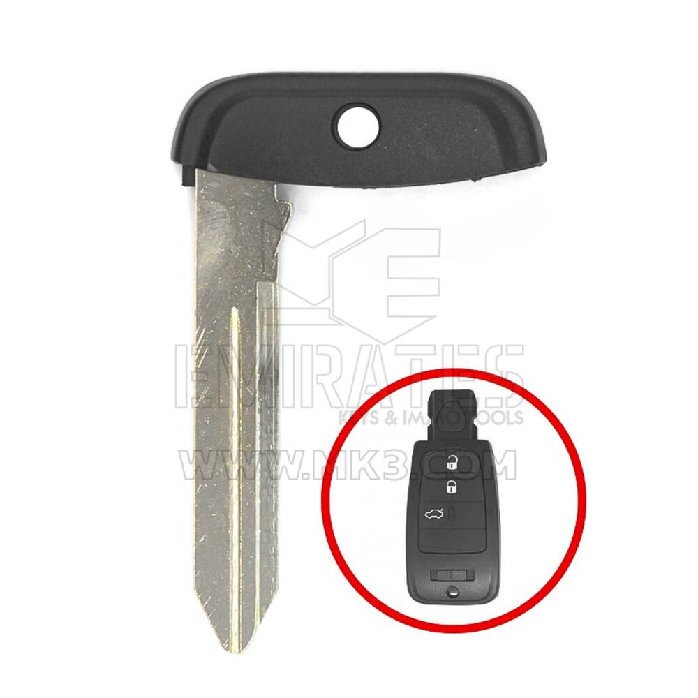 Lâmina Remota Fiat Smart Key Tipo 1