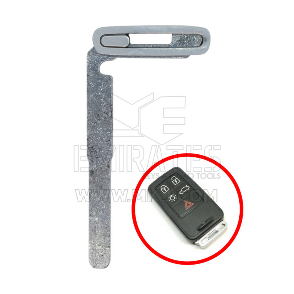 Lâmina Remota Volvo Smart Key Tipo 4