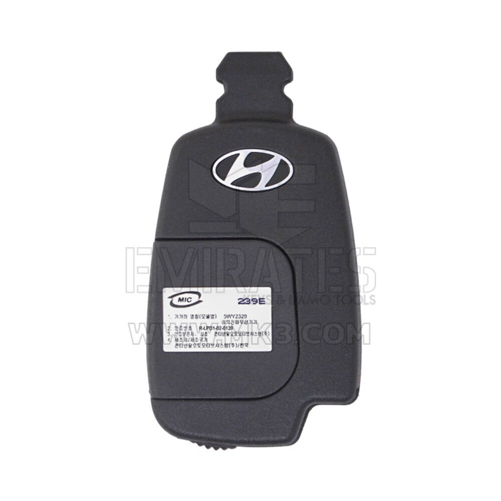 Télécommande intelligente de Hyundai Equus Grandeur 315 MHz 95440-3L100 | MK3