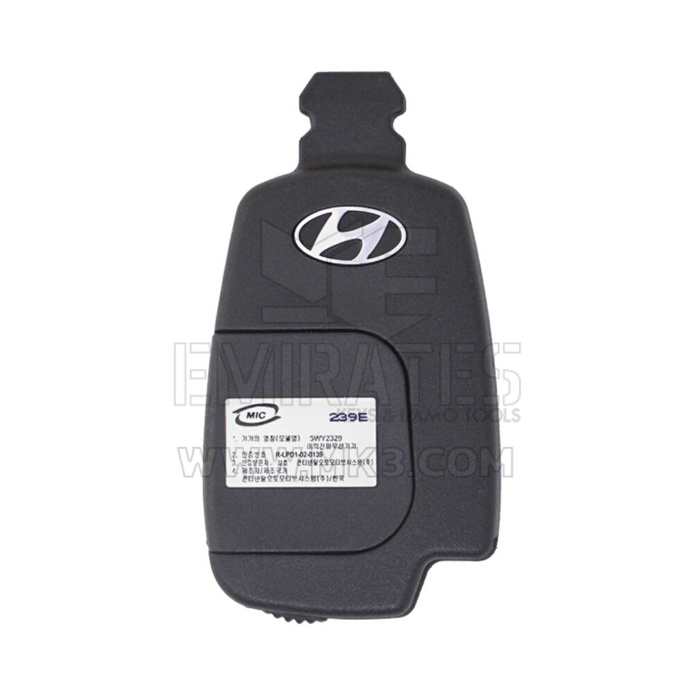 Llave remota inteligente Hyundai Equus Grandeur 315MHz 95440-3L100 | mk3