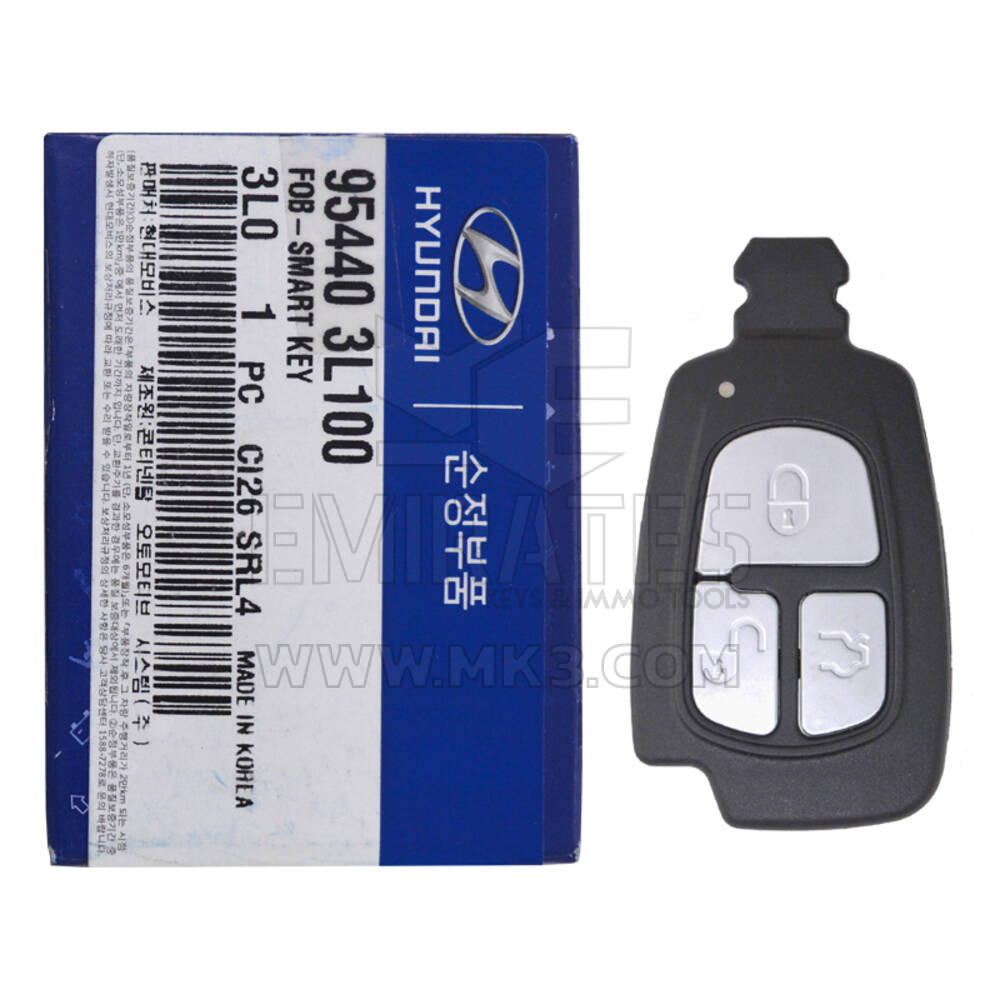 Brand NEW Hyundai Equus Grandeur 2005 Genuine Smart Remote Key 3 Buttons 315MHz 95440-3L100 954403L100 | Emirates Keys