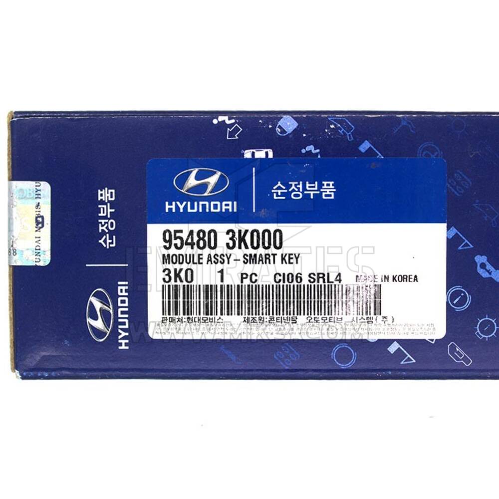 Hyundai Sonata LLAVE INTELIGENTE CONJUNTO DE MÓDULO genuino 95480 3K000 | mk3