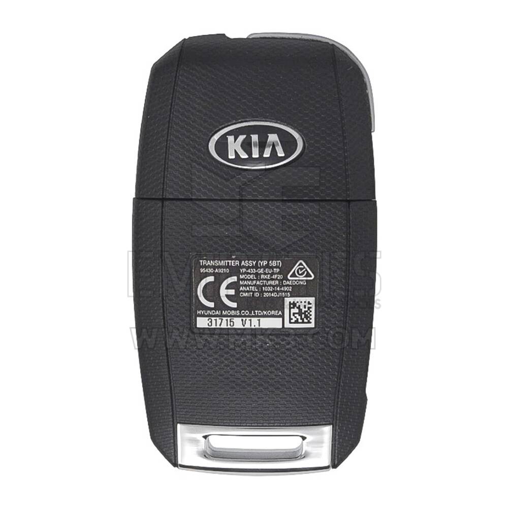 KIA Carnival 2016 Flip Remote Key 433MHz 95430-A9210 | MK3