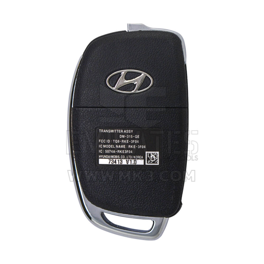 Clé à distance rabattable Hyundai Santa Fe 2015 315 MHz 95430-4Z100 | MK3