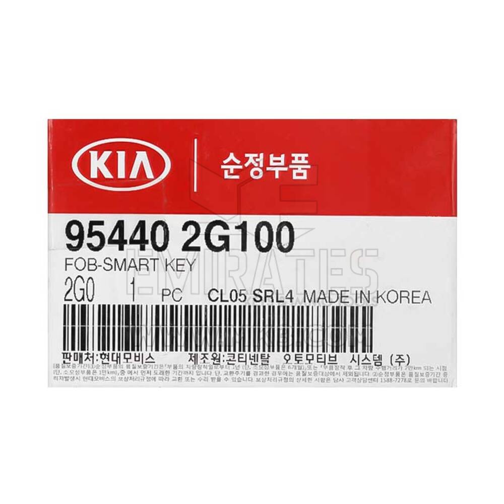 Brand NEW KIA Optima 2010 Genuine/OEM Smart Key Remoto 4 Botões 447MHz 95440-2G100 954402G100 | Chaves dos Emirados