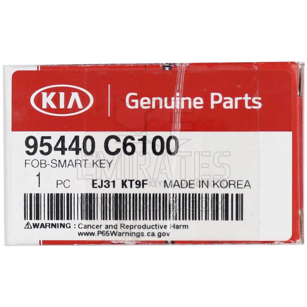 NEW KIA Sorento 2019-2020 Genuine / OEM Smart Key Remote 4 أزرار 433 ميجا هرتز 95440-C6100 95440C6100 ، FCCID: TQ8-FOB-4F06 | الإمارات للمفاتيح