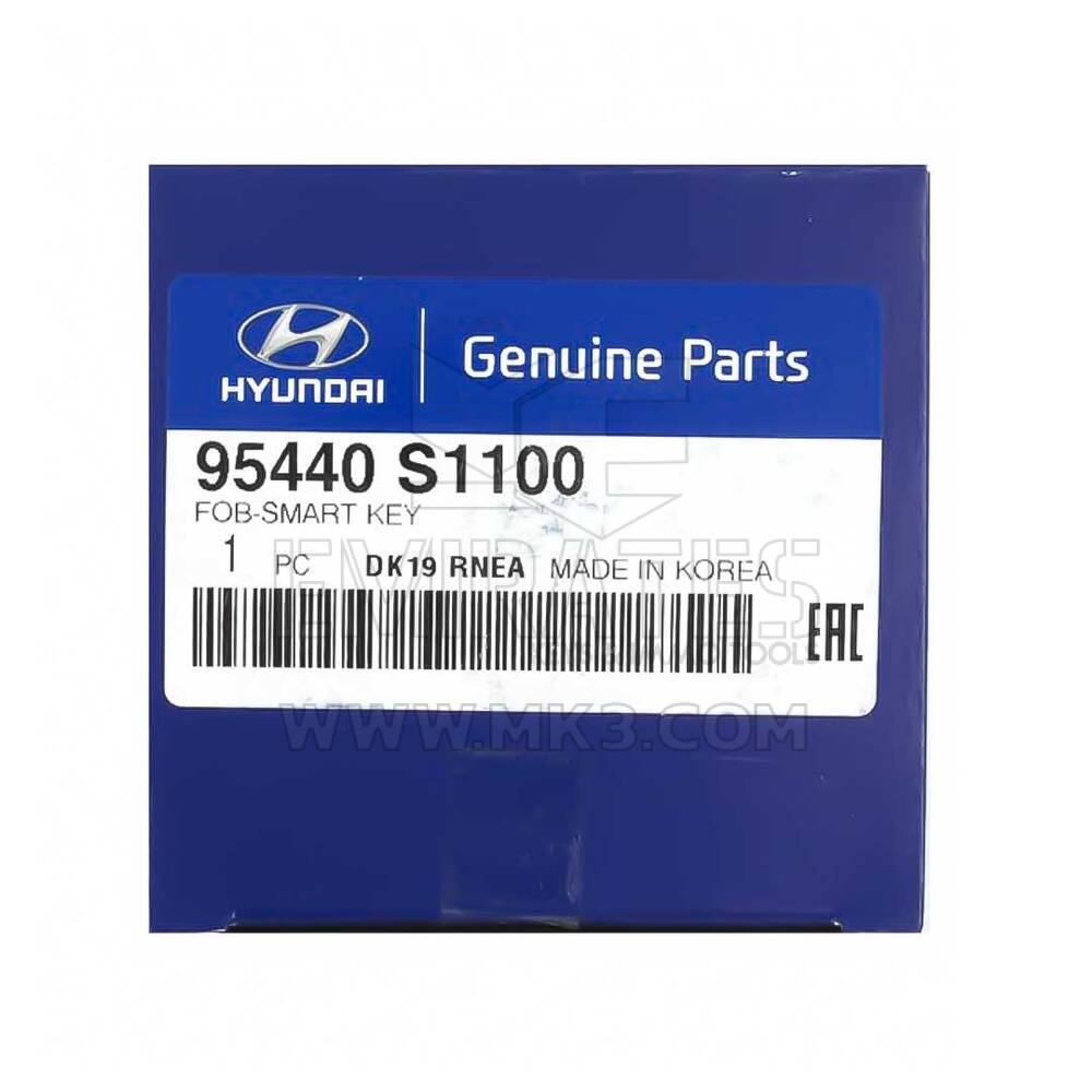 Télécommande d'origine/OEM Hyundai Santa Fe 2019-2020 Smart Key 3 boutons 433 MHz 95440-S1100, FCCID : TQ8-F0B-4F19 | Clés Emirates