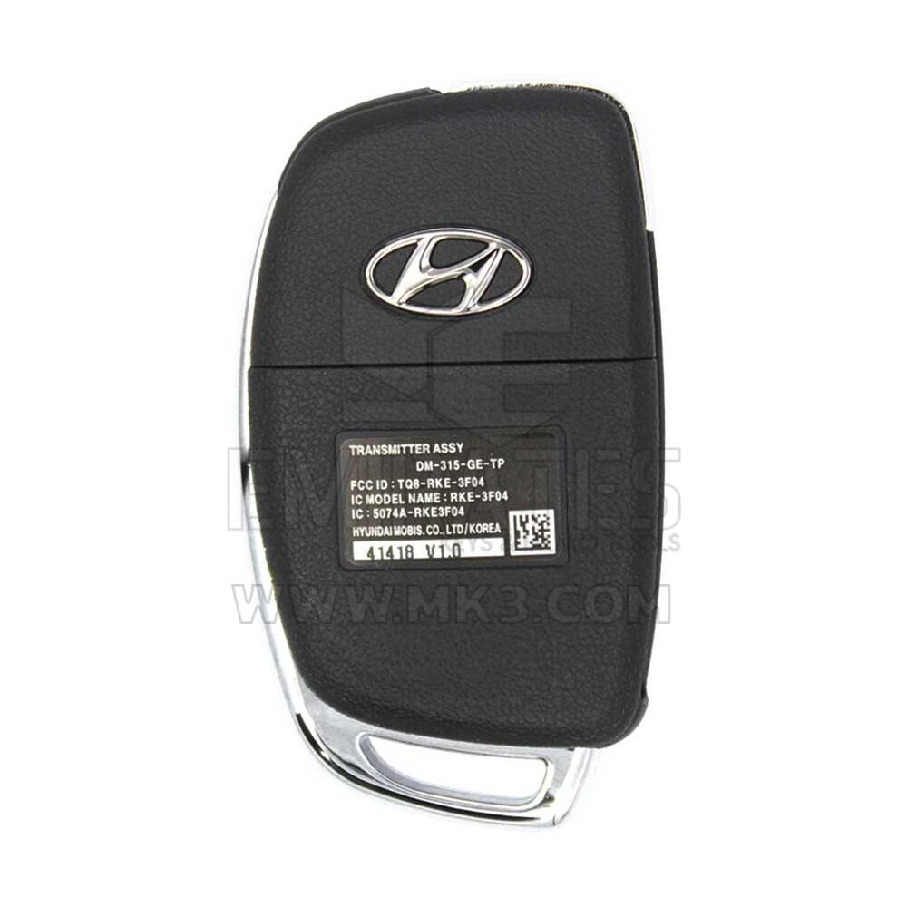 Hyundai Santa Fe 2014 Flip Remote Key 315MHz 95430-4Z001 | mk3