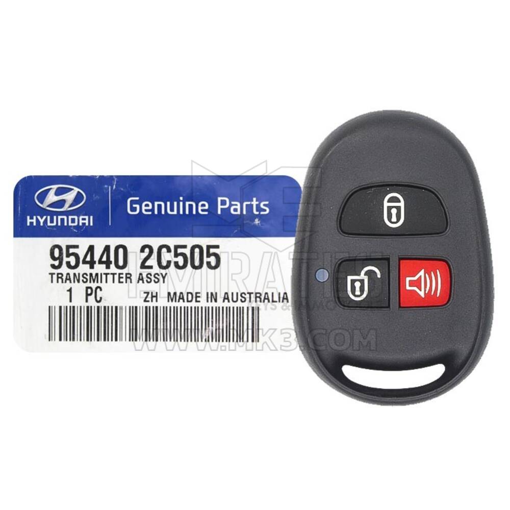 NOVO Hyundai Coupe 2007-2008 Genuine/OEM Smart Key Remoto 3 Botões 433MHz 95440-2C505 954402C505 | Chaves dos Emirados