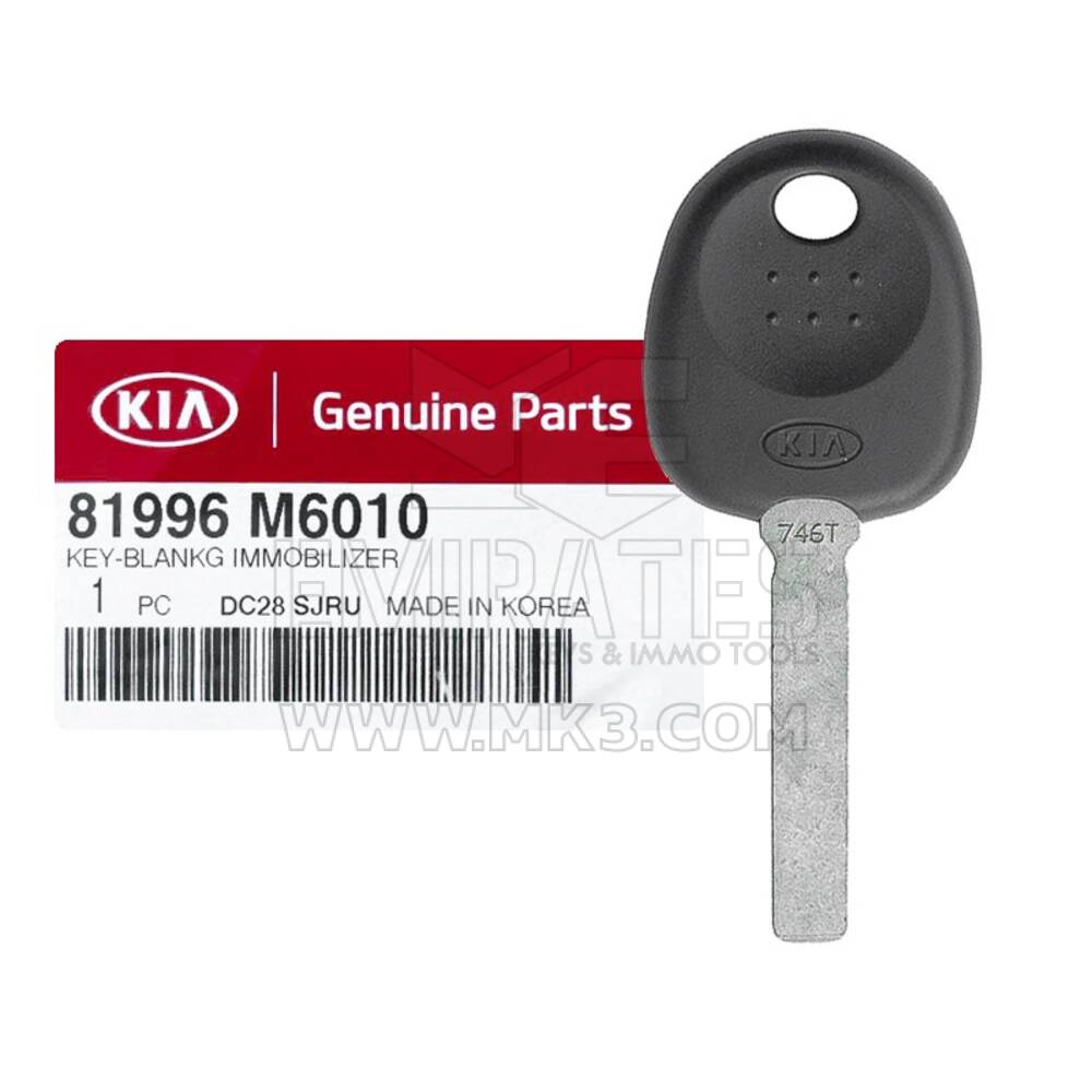 Nouvelle clé à transpondeur KIA Cerato 2019 d'origine/OEM H 128 bits numéro de pièce du fabricant : 81996-M6010 | Clés des Émirats