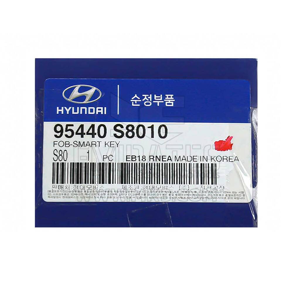 Clé à distance intelligente Hyundai Palisade 2020 authentique/OEM 5 boutons 433 MHz 95440-S8010 95440S8010, FCCID : TQ8-FOB-4F29 | Clés Emirates