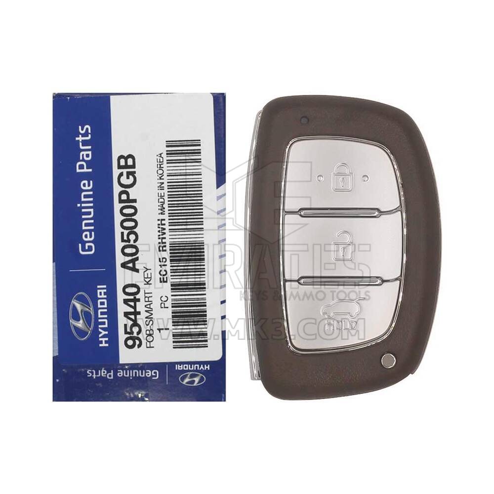 العلامة التجارية الجديدة Hyundai Creta 2019 Genuine / OEM Smart Remote Key 3 أزرار 433MHz 95440-A0500PGB 95440A0500PGB | الإمارات للمفاتيح