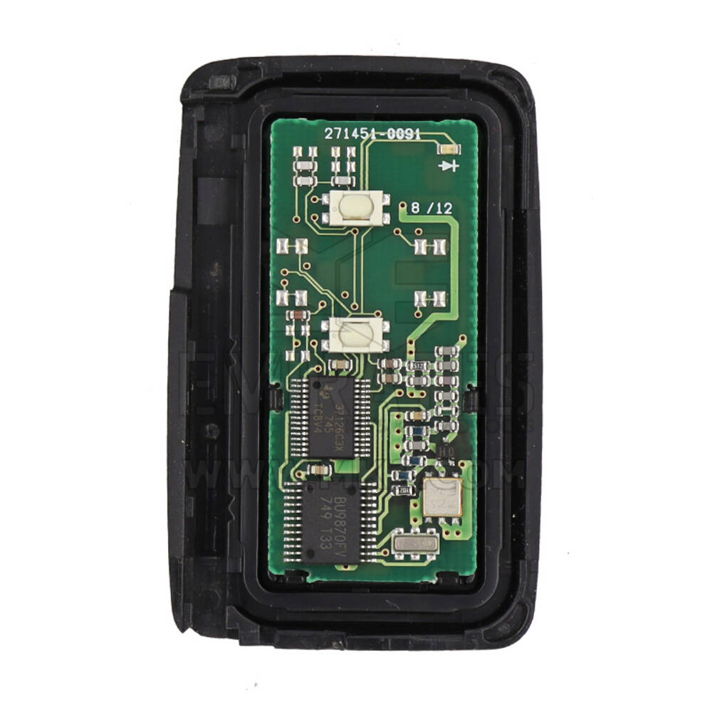 Toyota Vitz 2005 2010 Orijinal Akıllı Anahtar 2 Düğme 312MHz PCB 271451-0091 / 89904-52060 271451-0091 | Emirates Keys