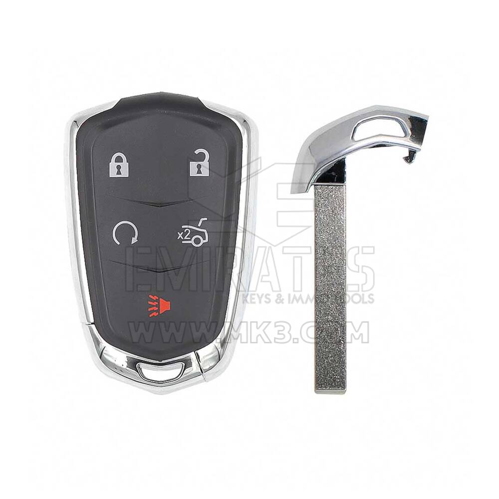 Keydiy KD Universal Smart Remote Key 4+1 Buton Cadillac Type ZB05-5 KD900 Ve KeyDiy KD-X2 Remote Maker and Cloner ile Çalışır | emirlik Anahtarları