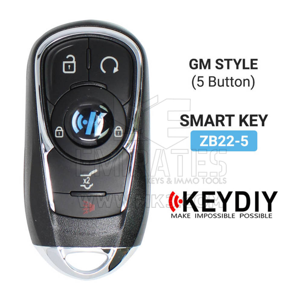 Keydiy KD Evrensel Akıllı Uzaktan Anahtar Buick Tip ZB22-5 - MK16311 - f-3