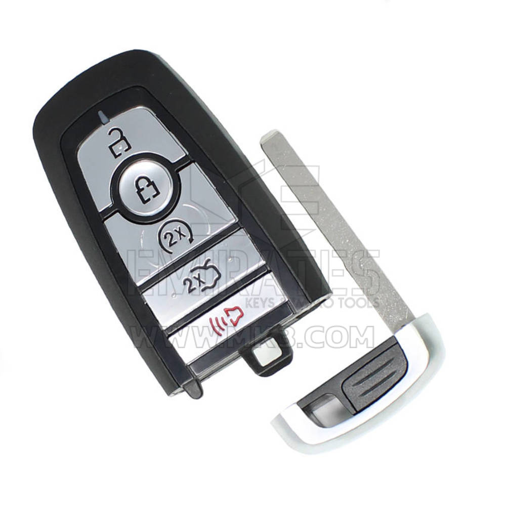 Keydiy Universal Smart Remote Key 4 + 1 Button Ford Type ZB21-5 Funciona com KeyDiy KD-X2 Remote Maker e Cloner | Emirates Keys
