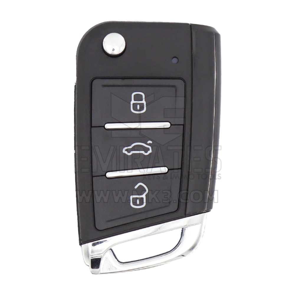 KeyDiy KD Chiave telecomando universale flip3pulsanti VW MQB tipo NB15