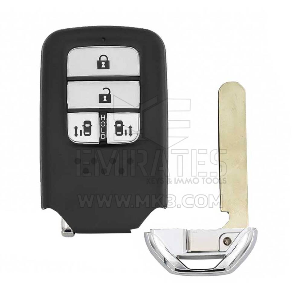Nuevo KeyDiy KD Universal Smart Remote Key 3 + 1 Button Honda Type ZB10-4 Funciona con KeyDiy KD-X2 Remote Maker and Cloner | Emirates Keys