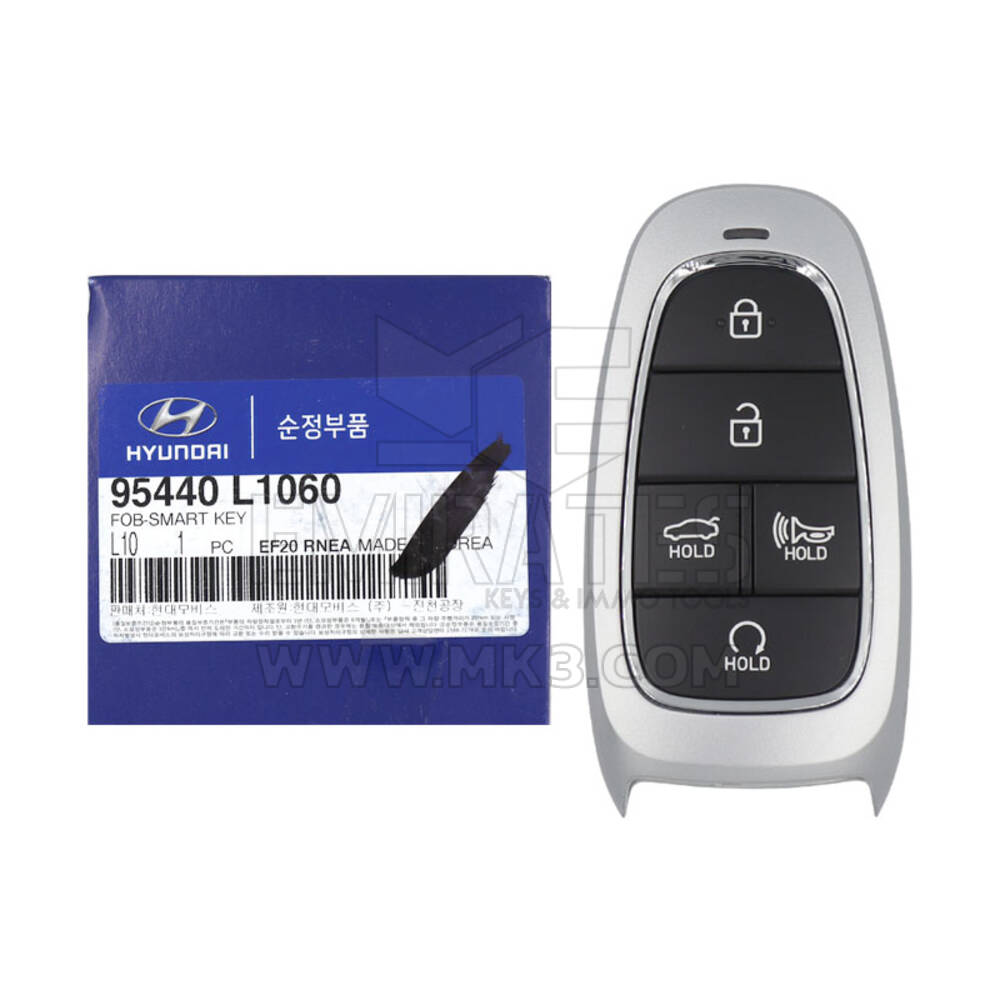 NUOVO Hyundai Sonata 2020-2021 chiave telecomando intelligente originale/OEM 5 pulsanti 433 MHz 95440-L1060 95440L1060 / FCCID: TQ8-F08-4F27 | Chiavi degli Emirati