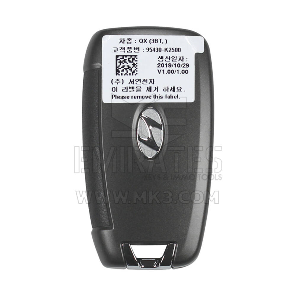 Hyundai Venue 2020 Flip Remote 433MHz 95430-K2500 | MK3