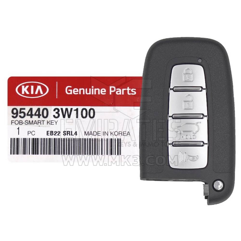 NOVO KIA Sportage 2012 Genuine/OEM Smart Remote Key 4 Buttons 315MHz 95440-3W100 FCCID: SY5HMFNA04 | Chaves dos Emirados
