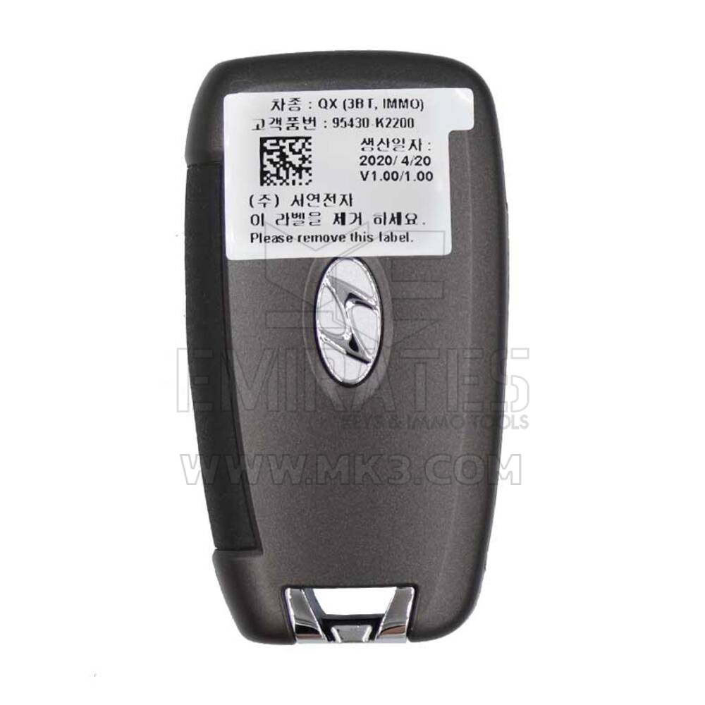 Chave remota Hyundai Venue 2020 Flip 433 MHz 95430-K2200 | MK3