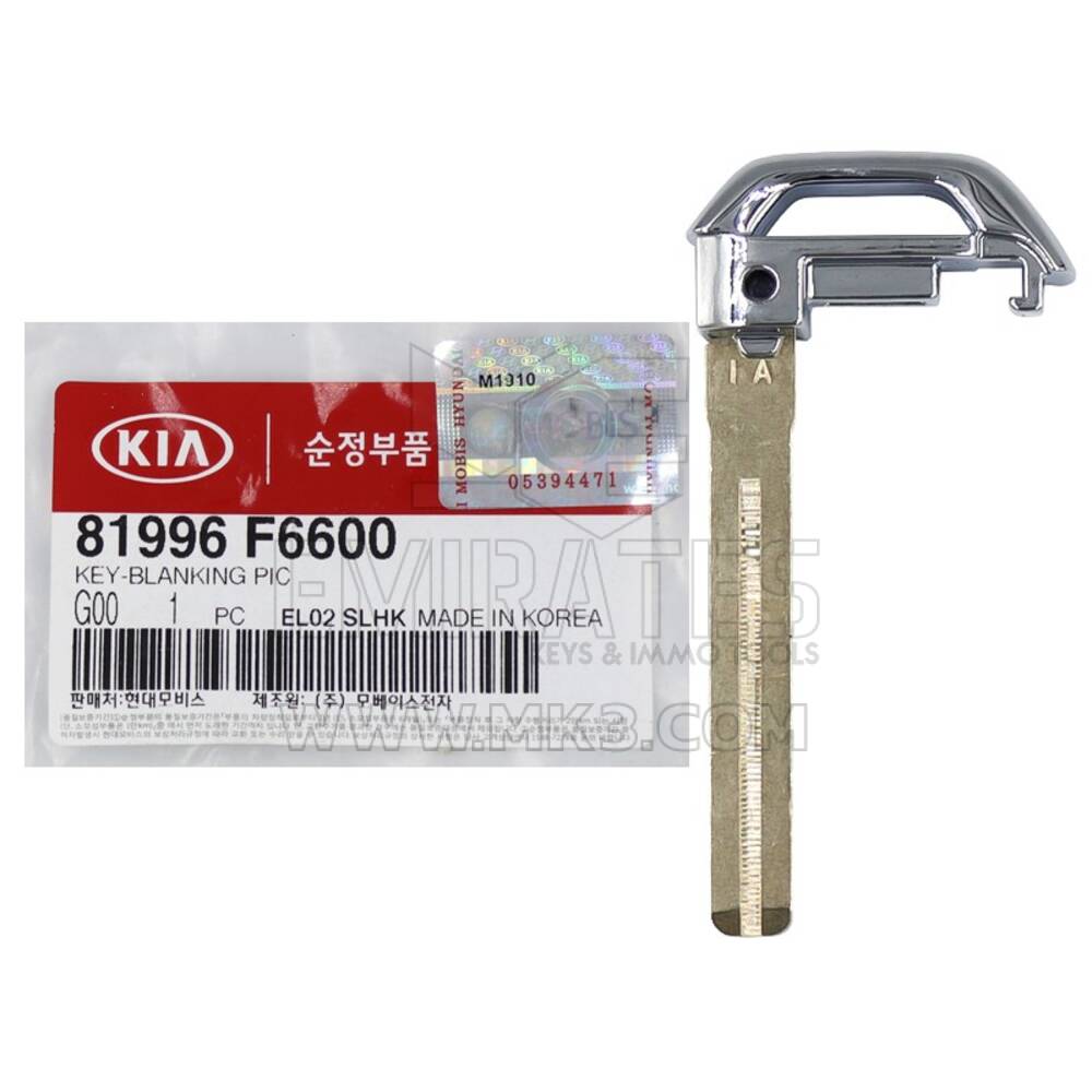 KIA K7 Genuine Smart Remote Key Toy40 Blade 81996-F6600 | MK3