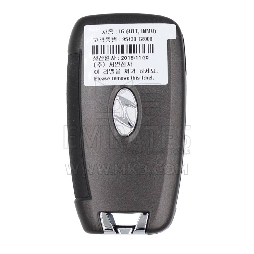 Hyundai Granduer 2018 Flip Remote Key 433MHz 95430-G8000 | mk3