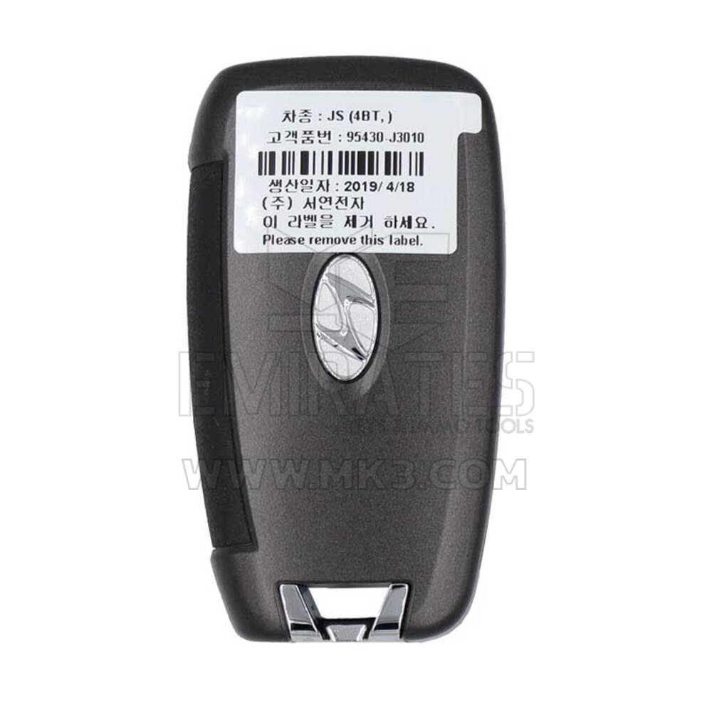 Hyundai Veloster 2019 Flip Remote Key 433MHz 95430-J3010 | MK3