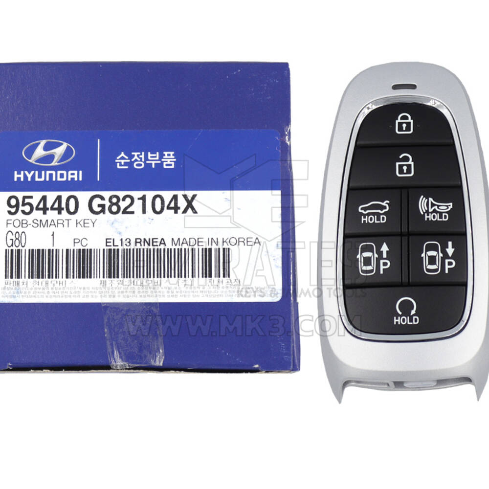 NUOVA chiave remota intelligente originale/OEM Hyundai Grandeur 7 pulsanti 433 MHz 95440-G82104X 95440G82104X | Chiavi degli Emirati
