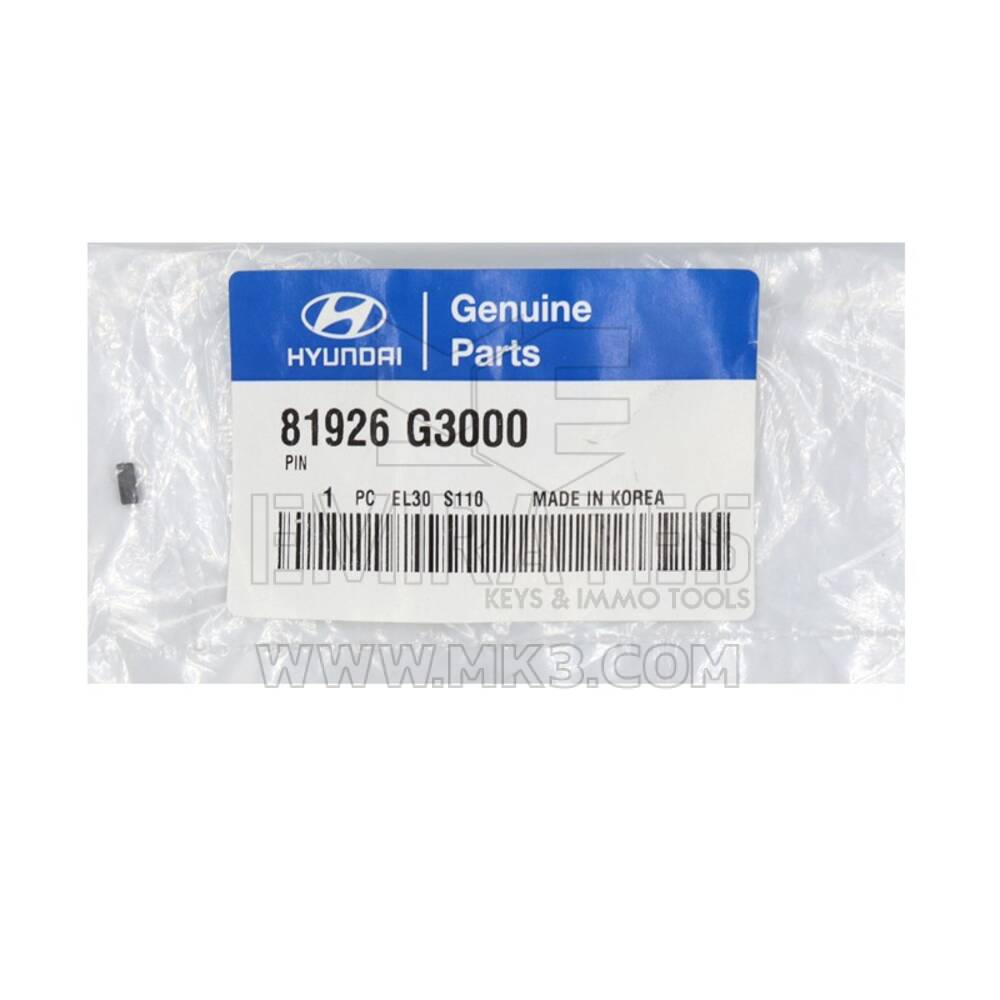 Hyundai 2019 Flip Control remoto PIN 81926-G3000| mk3