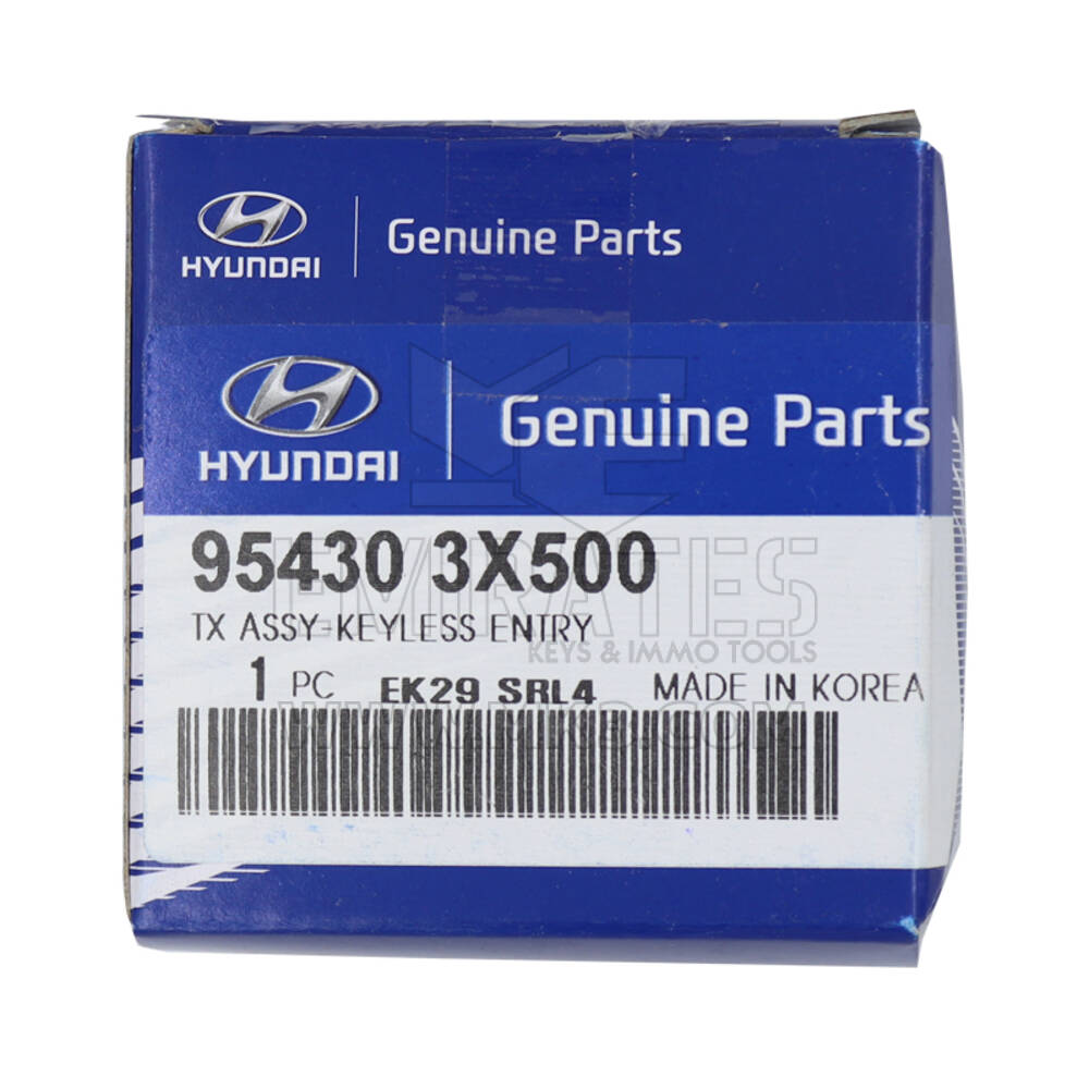 NEW Hyundai Elantra 2011-2016 Genuine/OEM Remote 4 Buttons 315MHz Manufacturer Part Number: 95430-3x500 954303X500 / FCCID: OSLOKA-360T | Emirates Keys
