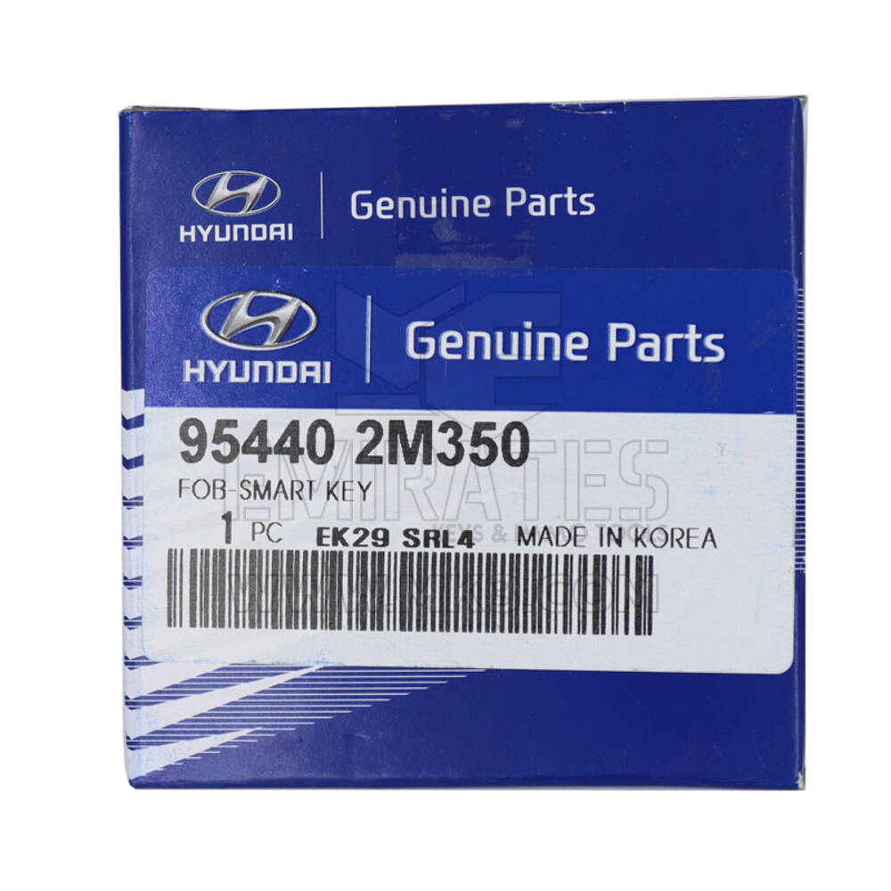 Yeni Genesis Coupe 2010-2012 Orijinal/OEM Akıllı Anahtar 4 Düğme 315MHz Üretici Parça Numarası: 95440-2M350 / 95440-2M351 - FCCID: SY5HMFNA04 | Emirates Anahtarları