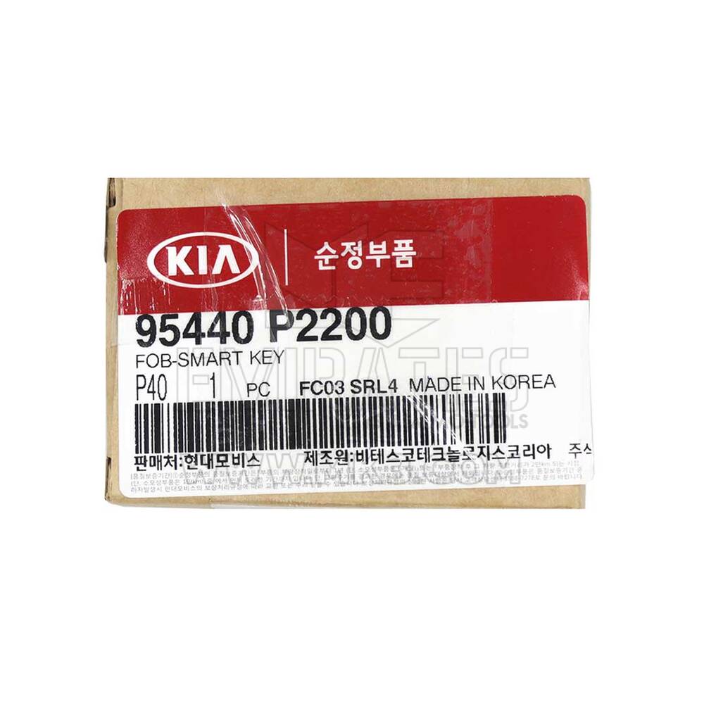 KIA Sorento 2021 Llave remota inteligente genuina 433MHz 95440-P2200 - MK16514 - f-3