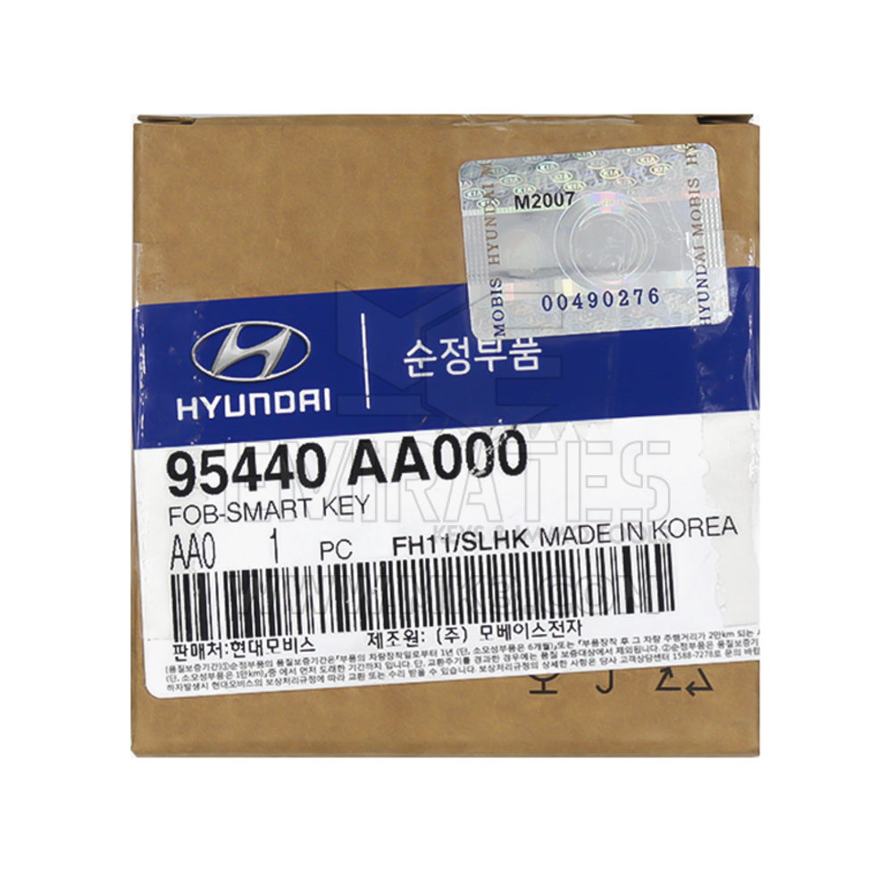 Hyundai Elantra 2020 أصلي / OEM ذكي مفتاح بعيد 5 أزرار 433 ميجا هرتز 95440-AA000 95440AA000 ، FCCID: NYOMBEC5FOB2004 | الإمارات للمفاتيح