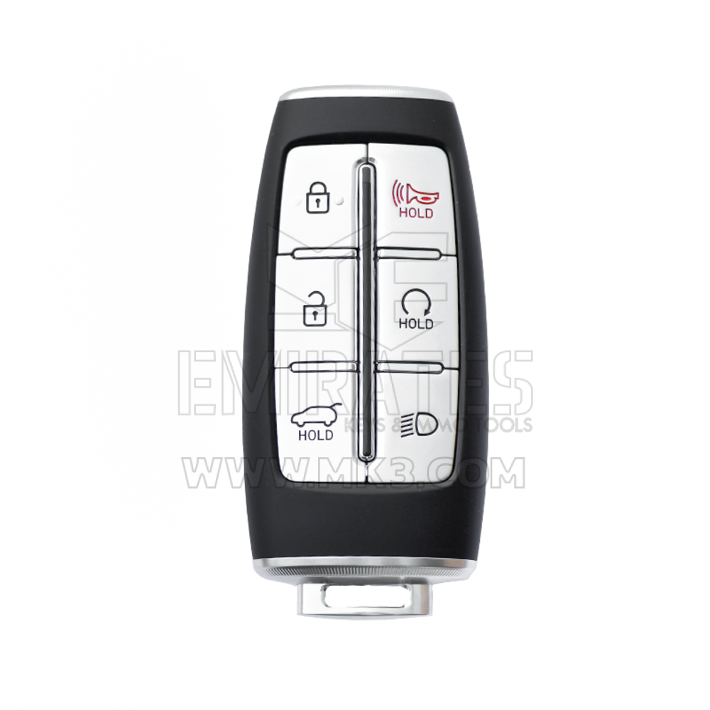 New Genuine/OEM HYUNDAI Genesis 2020-2021 Remote, 6 Buttons, 433MHz Frequency, Manufacturer Part Number: 95440-T6100 95440T6100 / FCCID: TQ8-FOB-4F35